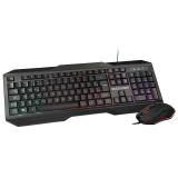 KIT TECLADO E MOUSE USB COM FIO GAMER MULTILASER TC239