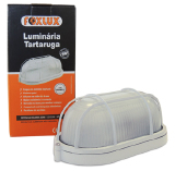 LUMINARIA TARTARUGA LED BRANCA 7W 6500K BIVOLT FOXLUX 17.32