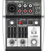 MESA DE SOM BEHRINGER XENYX 302 USB INTERFACE DE AUDIO