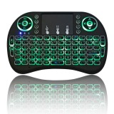 MINI TECLADO ANDROID SEM FIO  CONTROLE  TV BOX COM LED