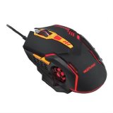 MOUSE GAMER MULTILASER 2400DPI PRETO LARANJA MO270