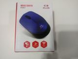 MOUSE SEM FIO C3 TECH PLUS M-W17 AZUL