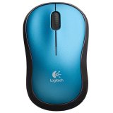 MOUSE SEM FIO WIRELESS LOGITECH M185 AZUL