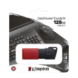 PEN DRIVE 128GB KINGSTON EXODIA PRETO DTXM128GB USB 3.2