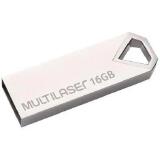 PEN DRIVE 16GB METALICO DIAMOND MULTILASER PD850