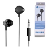 FONE DE OUVIDO HEADPHONE COM MICROFONE  PHILIPS  SERIE 1000 TAUE 101  PRETO