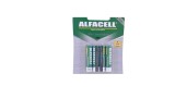 PILHA AAA RECARREGAVEL ALFACELL 1800MAH C/4