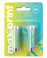 PILHA ALCALINA AA MAX PRINT 2UN 756339