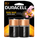 PILHA DURACELL TIPO D C/2 PAR