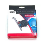 PLACA DE SOM PCI EXPRESS 5.1 CANAIS DEX DP-65