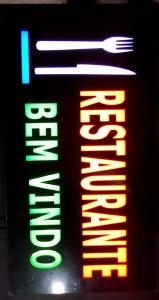 PLACA LED DIGITAL - RESTAURANTE BEM VINDO