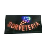 PLACA LED - SORVETERIA