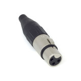 PLUG CONECTOR SANTO ANGELO SA2X XLR FEMEA