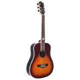 VIOLAO ELETROACÚSTICO AÇO TAMPO MACIÇO TAGIMA FERNIE CHERRYBURST FISHMAN PRESYS II BABY