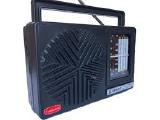 RADIO PORTATIL AM FM C/ 6 FXS C/AUX PRETO COMPANHEIRO CRP-61