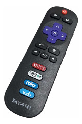 CONTROLE REMOTO TV TCL SMART SKY 9141 LE 7145