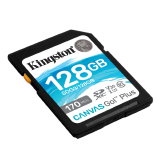 CARTÃO DE MEMÓRIA SD KINGSTON 128GB 170MB/S CANVAS GO PLUS