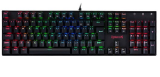 TECLADO USB MECANICO GAMER REDRAGON  K551 MITRA RGB   SWITCH AZUL