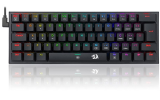 TECLADO MECANICO REDRAGON RGB ANIVIA  PRETO  SWITCH AZUL K614