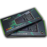 TECLADO USB GAMER GAMEMAX KG801 RGB MECANICO SWITCH BLUE