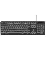 TECLADO MULTIMIDIA LED SOFT SILENCE MULTILASER TC268