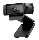 WEB CAM LOGITECH C920E FULL HD 1080P PRETA