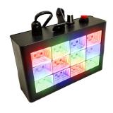 STROBO 12 LEDS RGB LUATEK LK-186