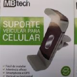 SUPORTE VEICULAR SAIDA DE AR PARA CELULAR MBTECH MB84205