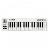 TECLADO CONTROLADOR DE AUDIO 32 TECLAS AMW MINI32 BRANCO