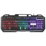 TECLADO GAMER C3TECH USB KG-40 LED RGB