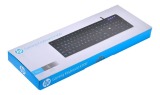 TECLADO GAMING LED AZUL HP K300