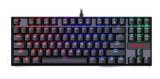 TECLADO USB MECANICO GAMER REDRAGON K552 KUMARA PRO RGB SWITCH VERMELHO