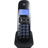 TELEFONE DIGITAL SEM FIO MOTO 750 COM IDENTIFICADOR DE CHAMADAS - VIVA VOZ MOTOROLA - PRETO