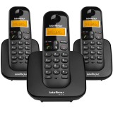 TELEFONE SEM FIO DIGITAL COM 3 BASES INTELBRAS TS 3113