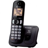 TELEFONE SEM FIO PANASONIC KX-TGC210LB B IDENTIFICADOR VIVA VOZ PRETO