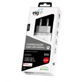 FONTE CARREGADOR TOMADA 3USB ELG WC3S-2