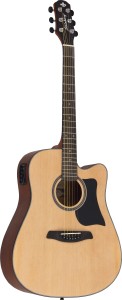 VIOLAO ELÉTROACUSTICO AÇO FOLK STRINBERG SD25-C NS SATIN