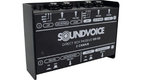 DIRECT BOX PASSIVO SOUNDVOICE DS-02
