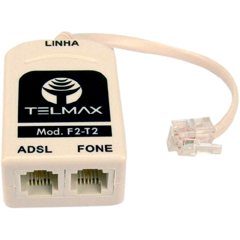 FILTRO ADSL DUPLO - TELMAX